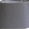 Studio 54 Lampskärm Oval 25cm Grå
