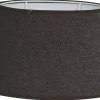 Studio 54 Lampskärm Oval 25cm Brun