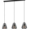 Kök & Matplats|Avlånga Taklampor<Eglo Stype Taklampa 96cm 3L Svart