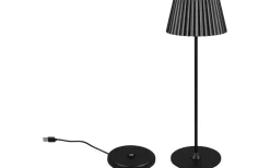 Suarez Laddbar Bordslampa LED Mattsvart IP44