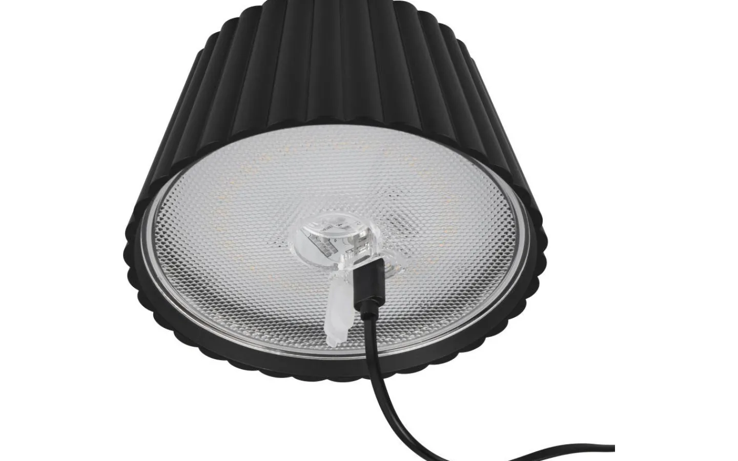 Reality Suarez Laddbar Golvlampa LED Mattsvart IP44* Uppladdningsbara Lampor Utomhus|Uppladdningsbara Lampor Utomhus