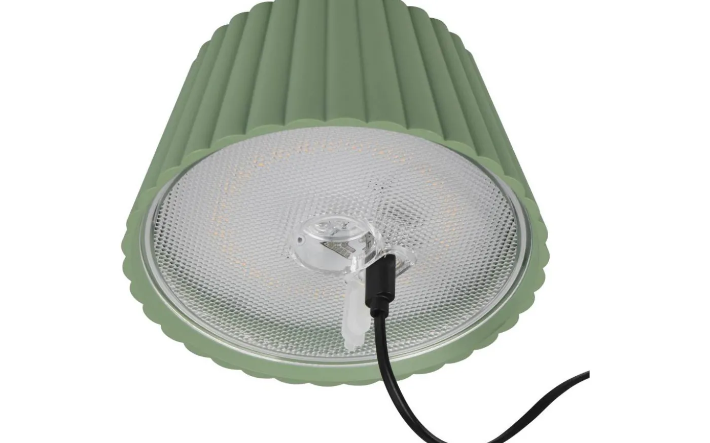 Suarez Laddbar Golvlampa LED Pistagegrön IP44