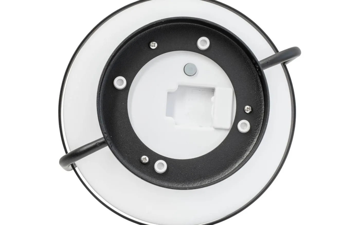 Summer Laddbar/Solcells Lykta 36cm LED 3000K Vit/Svart IP44