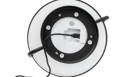 Summer Laddbar/Solcells Lykta 36cm LED 3000K Vit/Svart IP44