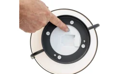 Summer Laddbar/Solcells Lykta 36cm LED 3000K Vit/Svart IP44