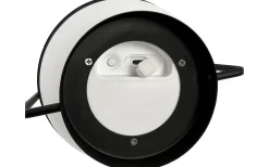 Summer Laddbar/Solcells Lykta 26cm LED 3000K Vit/Svart IP44