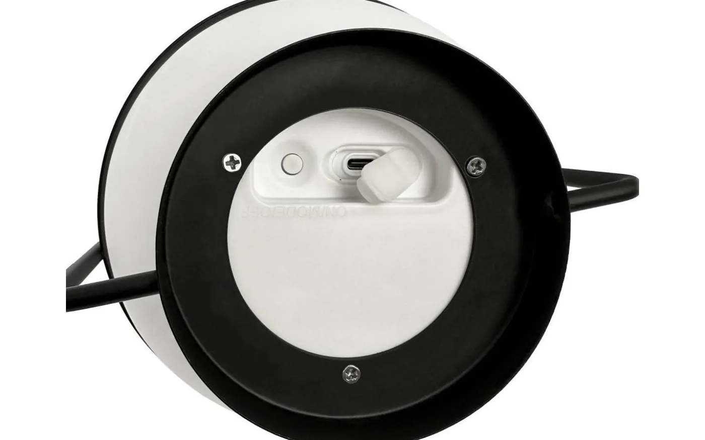 Summer Laddbar/Solcells Lykta 26cm LED 3000K Vit/Svart IP44