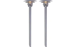 Sunny Pollare 2-pack 60cm Bolthi Connect 12V Rostfritt Stål IP44