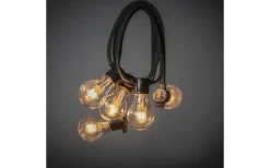 Sunny Solcellsdriven Ljusslinga 4,5m med Fjärrkontroll Glob Amber IP44