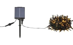 Batterislingor|Korta Ljusslingor (1-10M)<Markslojd Suno Ljusslinga 4,5m 300L Sol/Trafo Varmvit