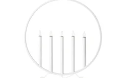 Surround Adventsljusstake 5L 50cm Vit