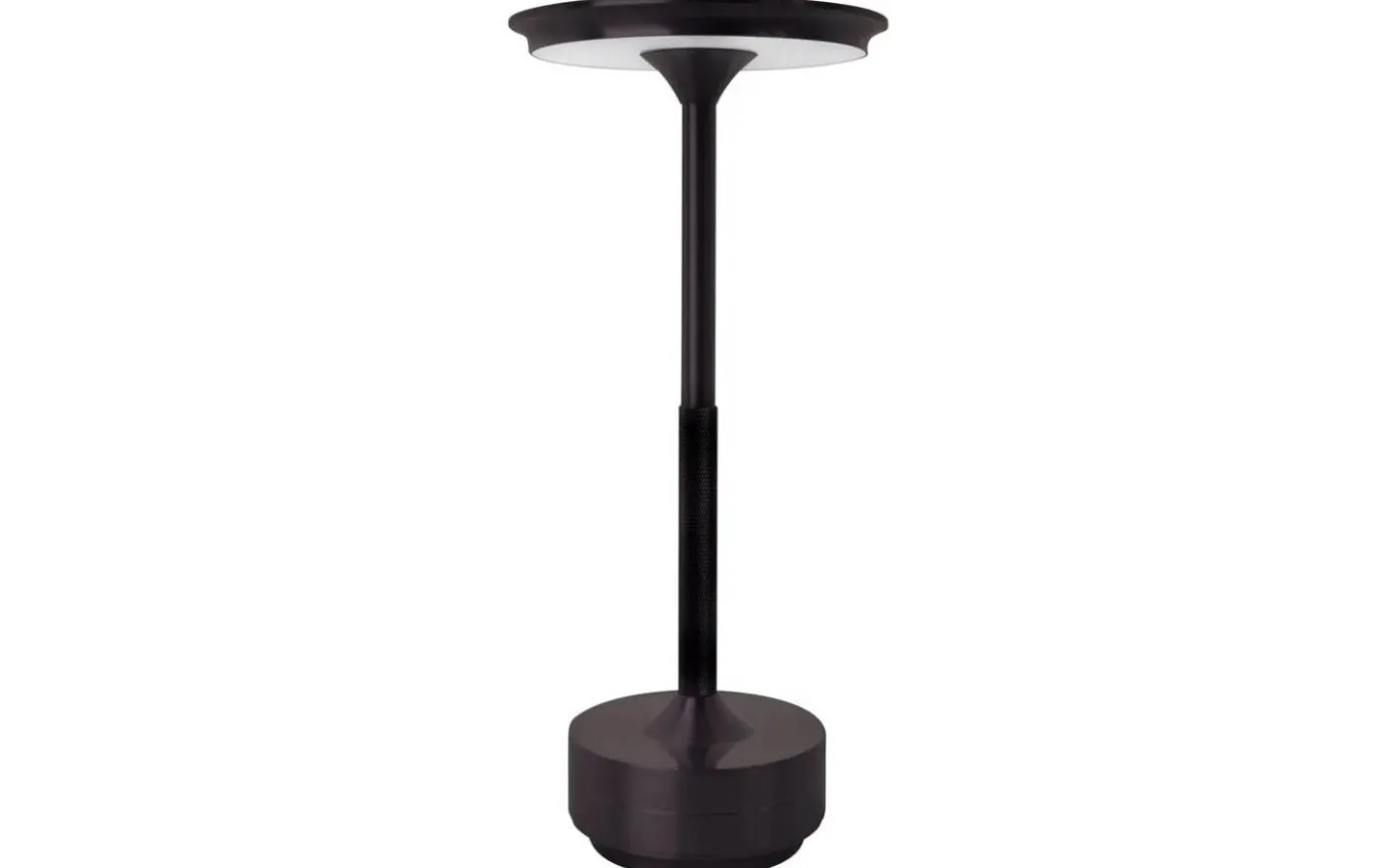 Svampen Laddbar Bordslampa 29cm CCT LED Svart