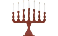 Svaneholm Adventsljusstake 58cm Röd