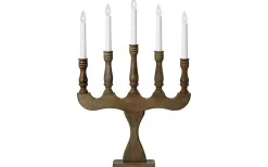 Svaneholm Adventsljusstake 5L 53cm Grå