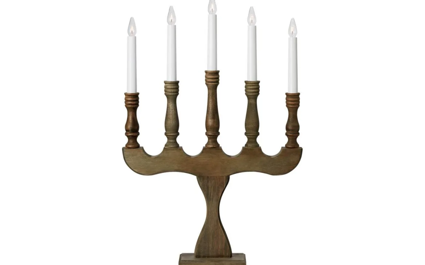 Svaneholm Adventsljusstake 5L 53cm Grå