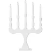 Visa Alla Adventsljusstakar|Adventsljusstakar 31-60 Cm<Markslojd Svaneholm Adventsljusstake 5L 53cm Vit