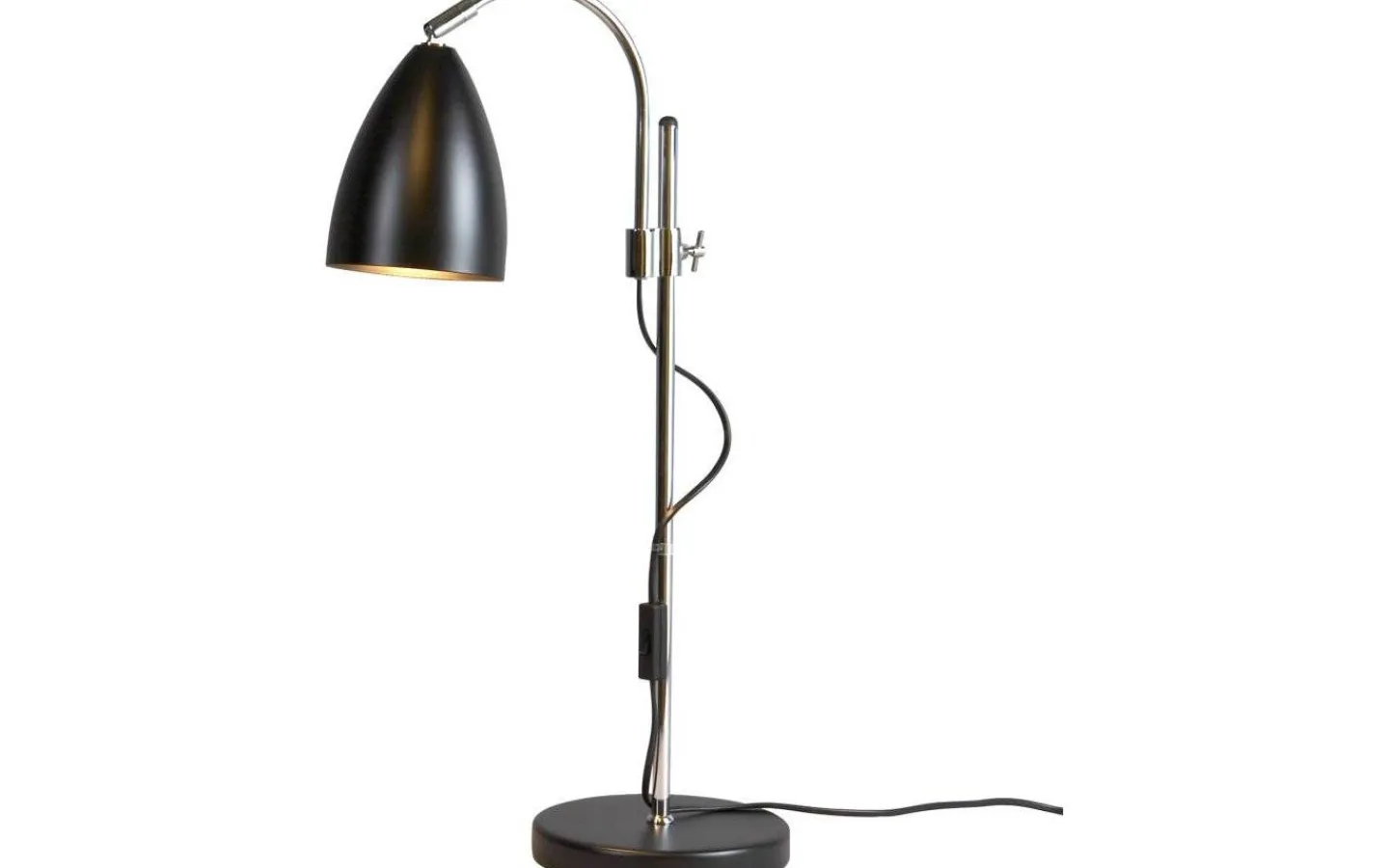 Belid Sway Bordslampa 51cm Svart* Sovrum|Skrivbordslampor