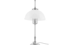 Lampfötter|Bordslampor<Karlskrona Lampfabrik Swedenborg - Förnicklad