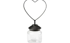 Batteri Julpynt Inomhus|Inomhusdekorationer Batteri<Markslojd Sweetie Batteridriven Bordsdekoration Hjärta Svart/Klar