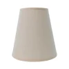 Enfärgade Runda Lampskärmar<ArmaturHantverk Syren Lampskärm Ø13cm Beige