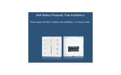 T21 Väggfjärrkontroll Dimmer till V4 Mottagare