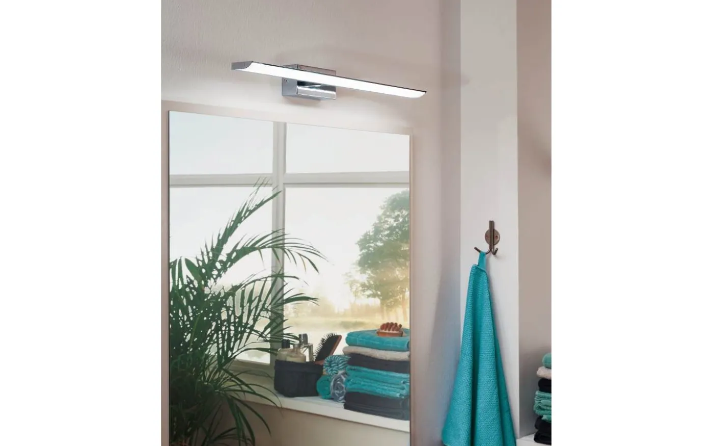 Tabiano Spegelbelysning 61cm LED 4000K 3x3,2W Krom