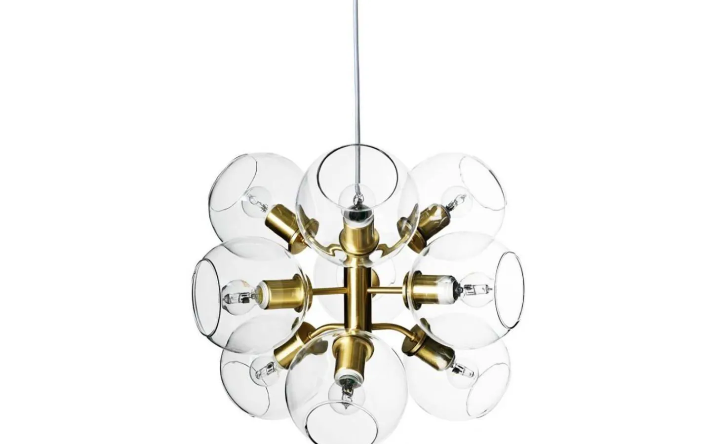 CO Bankeryd Tage Taklampa Mässing Med Klarglas* Vardagsrum|Hall & Trappa