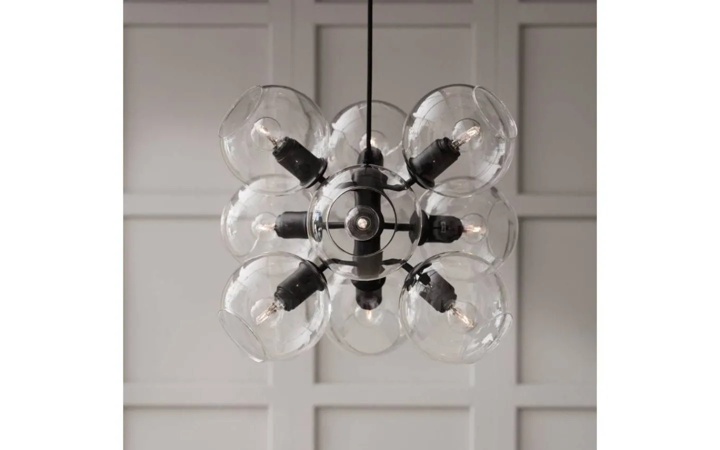 CO Bankeryd Tage Taklampa Svart Med Klarglas* Vardagsrum|Hall & Trappa