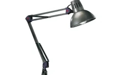 Klämlampor<Trio Lighting Tajo Klämlampa E27 grå