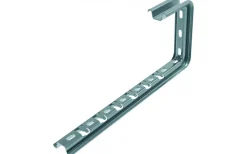 Malmbergs Takkonsol Omega, Varmgalvaniserad, 300 mm* Kabelkanaler,Stegar,Rännor