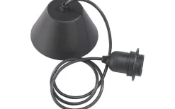 PR Home Takupphänge Bas E27 1,2m Svart* Takupphäng|Sladdställ Med Sockel