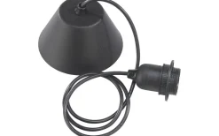 Takupphänge Svart sladd 2,1m