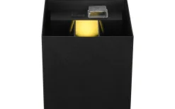 Uppladdningsbara Lampor Utomhus|Uppladdningsbara Lampor Utomhus<Reality Talent Laddbar Vägglampa LED Mattsvart rörelse- och skymningssensor IP44