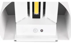 Talent Laddbar Vägglampa LED Mattvit rörelse- och skymningssensor IP44