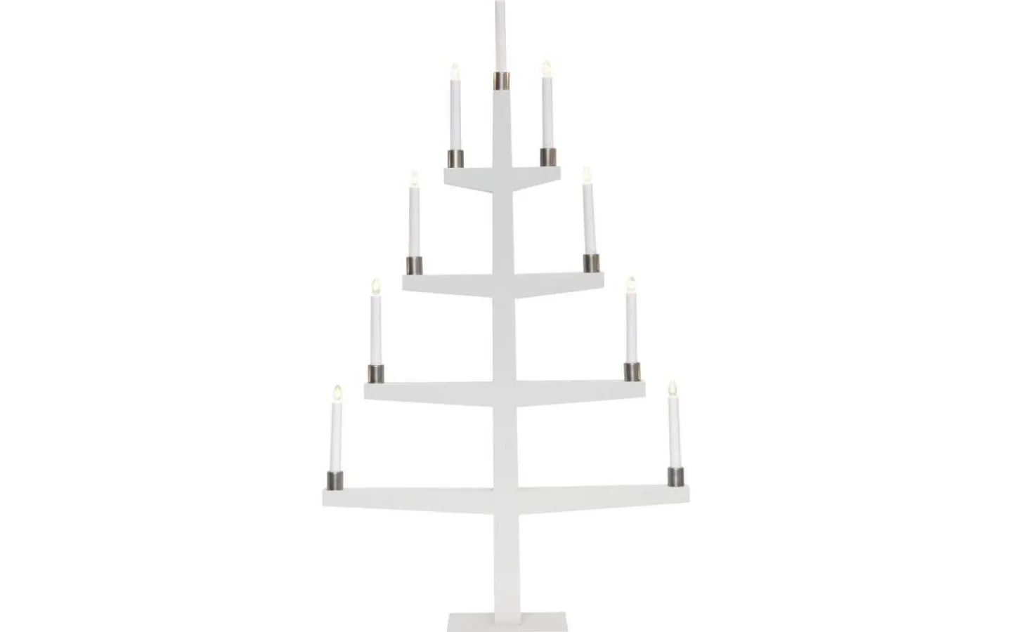 Star Trading Tall Adventsljusstake Vit 110cm* Visa Alla Adventsljusstakar|Adventsljusstakar 61-120 Cm