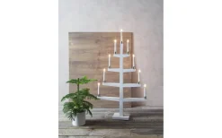 Star Trading Tall Adventsljusstake Vit 110cm* Visa Alla Adventsljusstakar|Adventsljusstakar 61-120 Cm