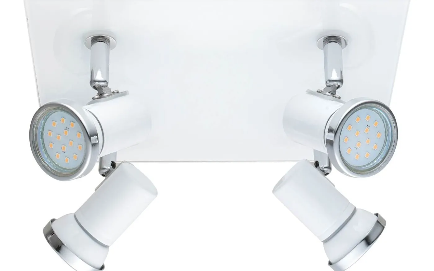 Tamara Takspotlight 24cm GU10 LED 3000K 4x2,8W Vit IP44