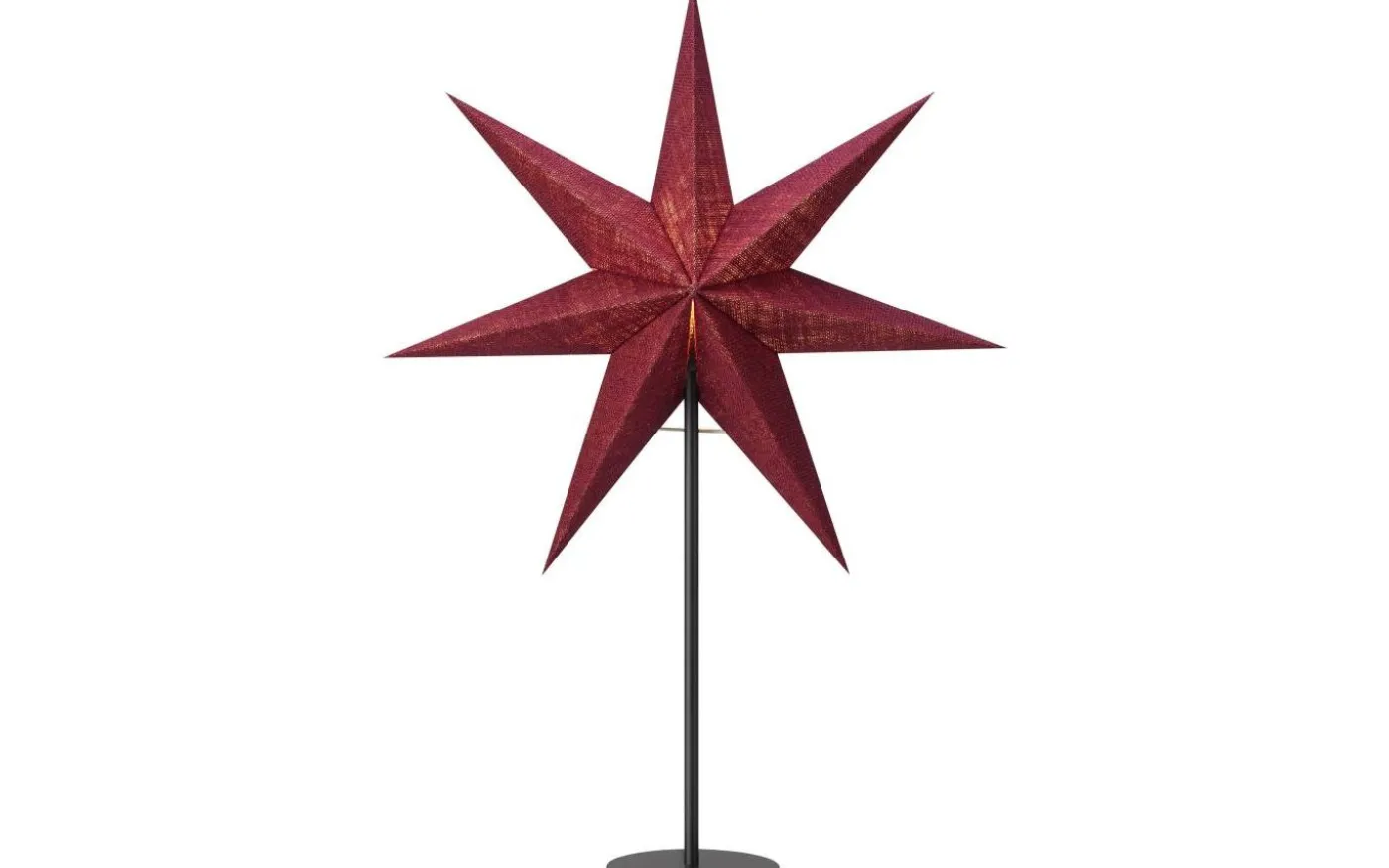 Tara Bordsstjärna 45cm Röd