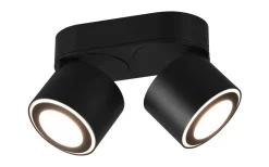 Trio Lighting Taurus Spotlight LED 2-delat mattsvart* Takspot Med 2 Lampor