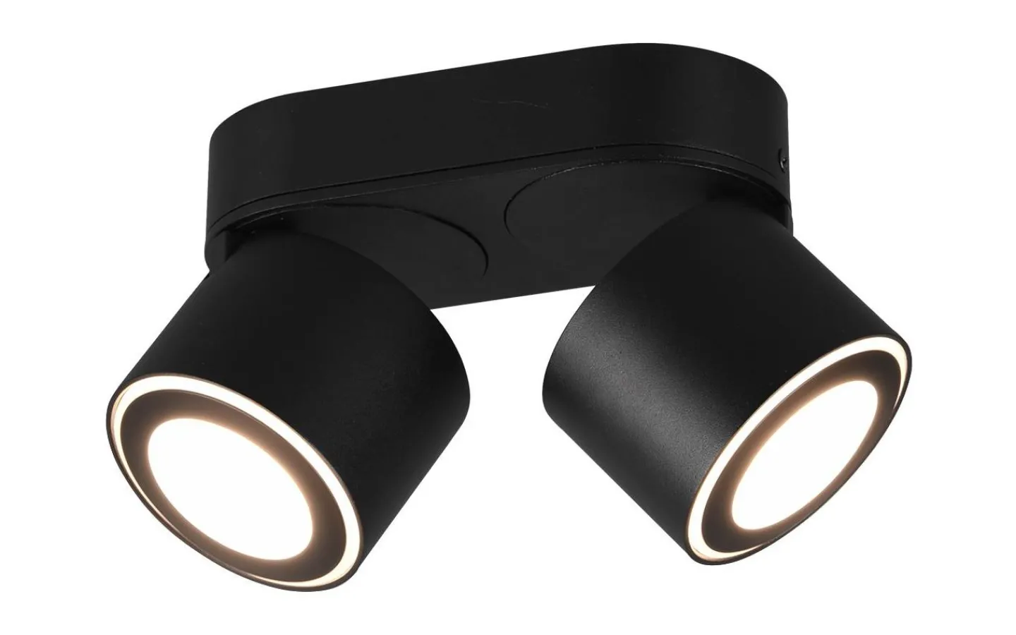 Trio Lighting Taurus Spotlight LED 2-delat mattsvart* Takspot Med 2 Lampor