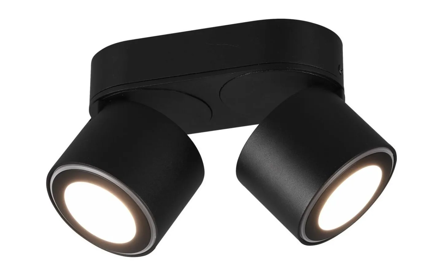 Trio Lighting Taurus Spotlight LED 2-delat mattsvart* Takspot Med 2 Lampor