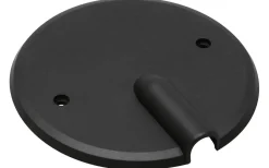 Förläggningsmaterial<Malmbergs Täcklock med utlopp för apparatdosa, Svart