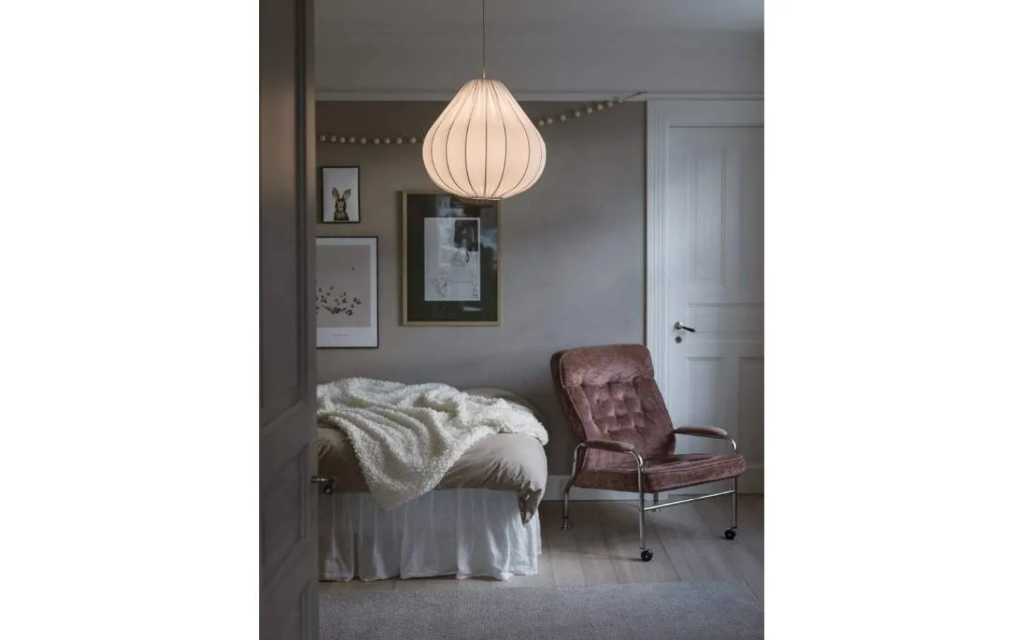 PR Home Tea Takskärm 43cm Vit* Sovrum|Takskärmar