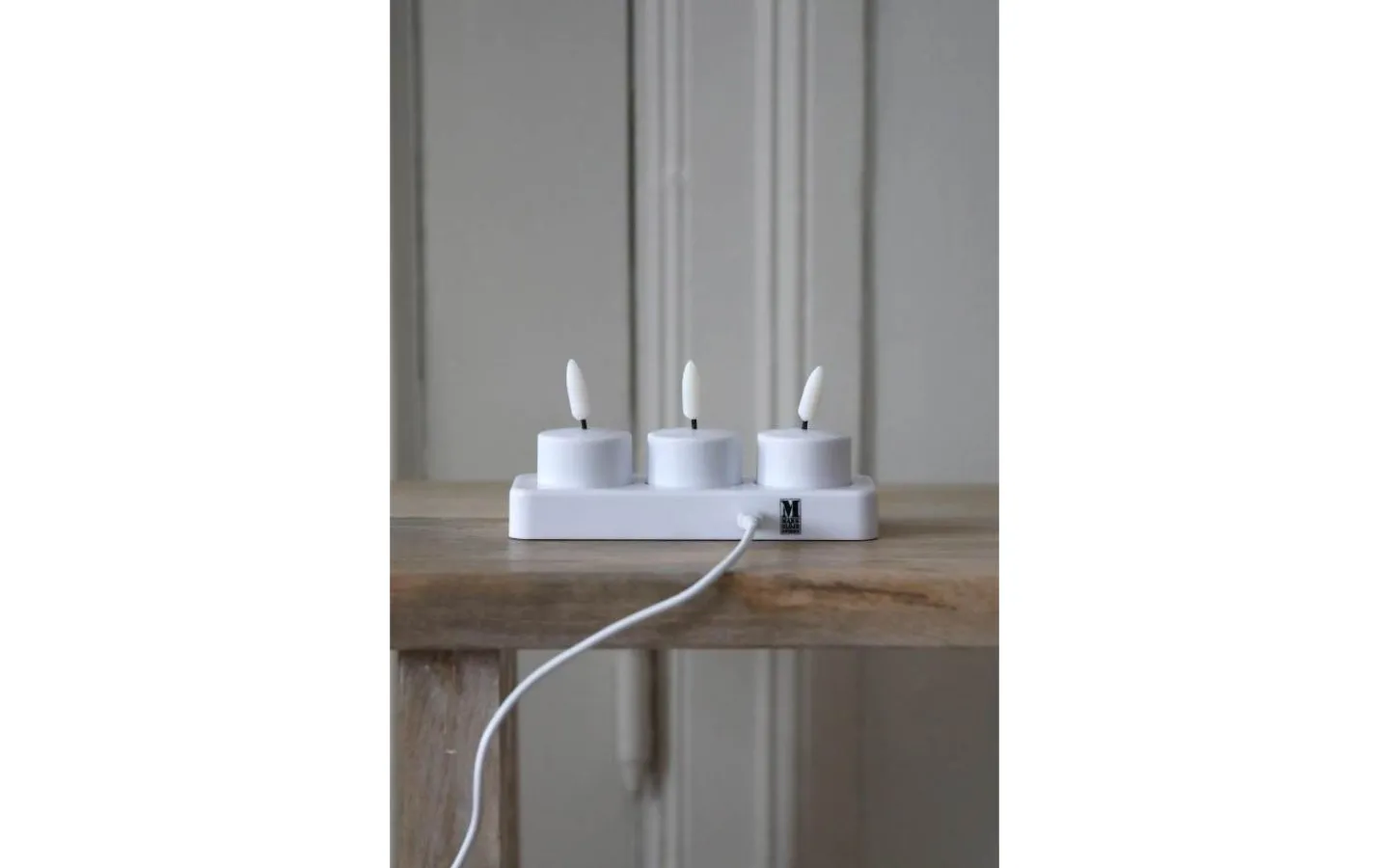 Värmeljus|Värmeljus<Markslojd Tea Uppladdningsbara Värmeljus 3-Pack Vit