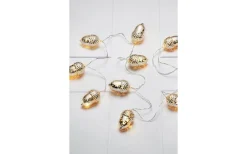 Teah Batteridriven Ljusslinga Ekollon 1,35m 10 lampor