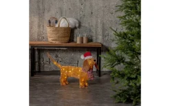 Batteri Julpynt Utomhus<Star Trading Tecidy Batteridriven Utomhusdekoration Hund 42cm IP44