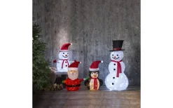 Star Trading Tecidy Tomte Batteridriven Juldekoration 70cm IP44* Batteri Julpynt Utomhus