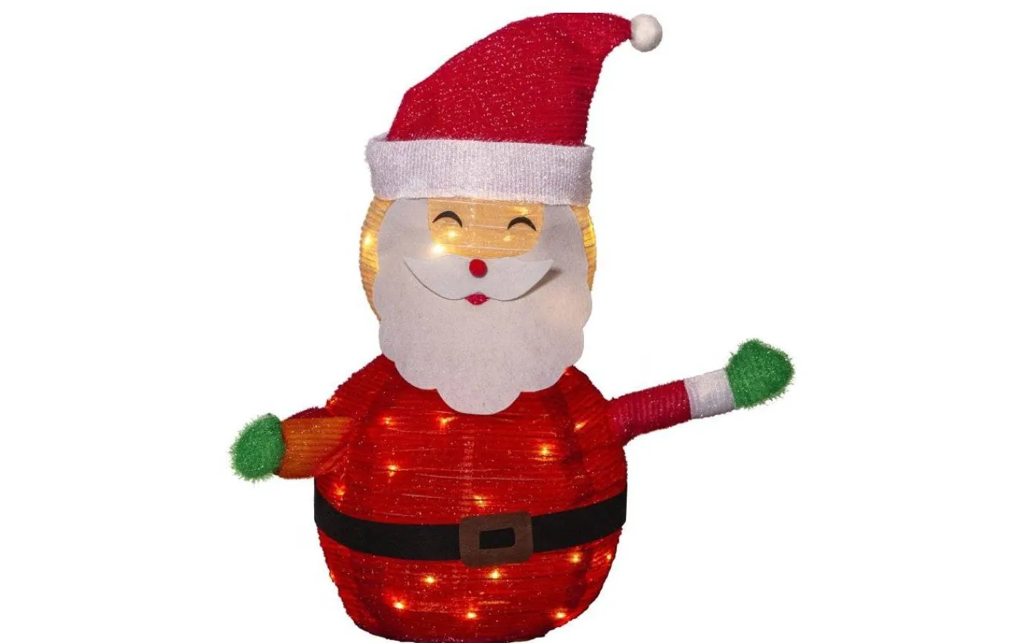 Star Trading Tecidy Tomte Batteridriven Juldekoration 70cm IP44* Batteri Julpynt Utomhus