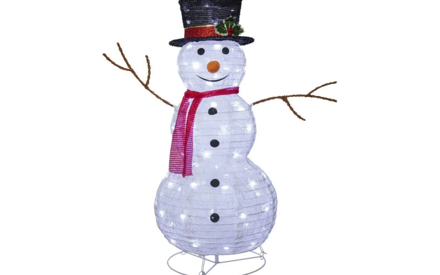 Tecidy Utomhusdekoration Snögubbe 90cm IP44