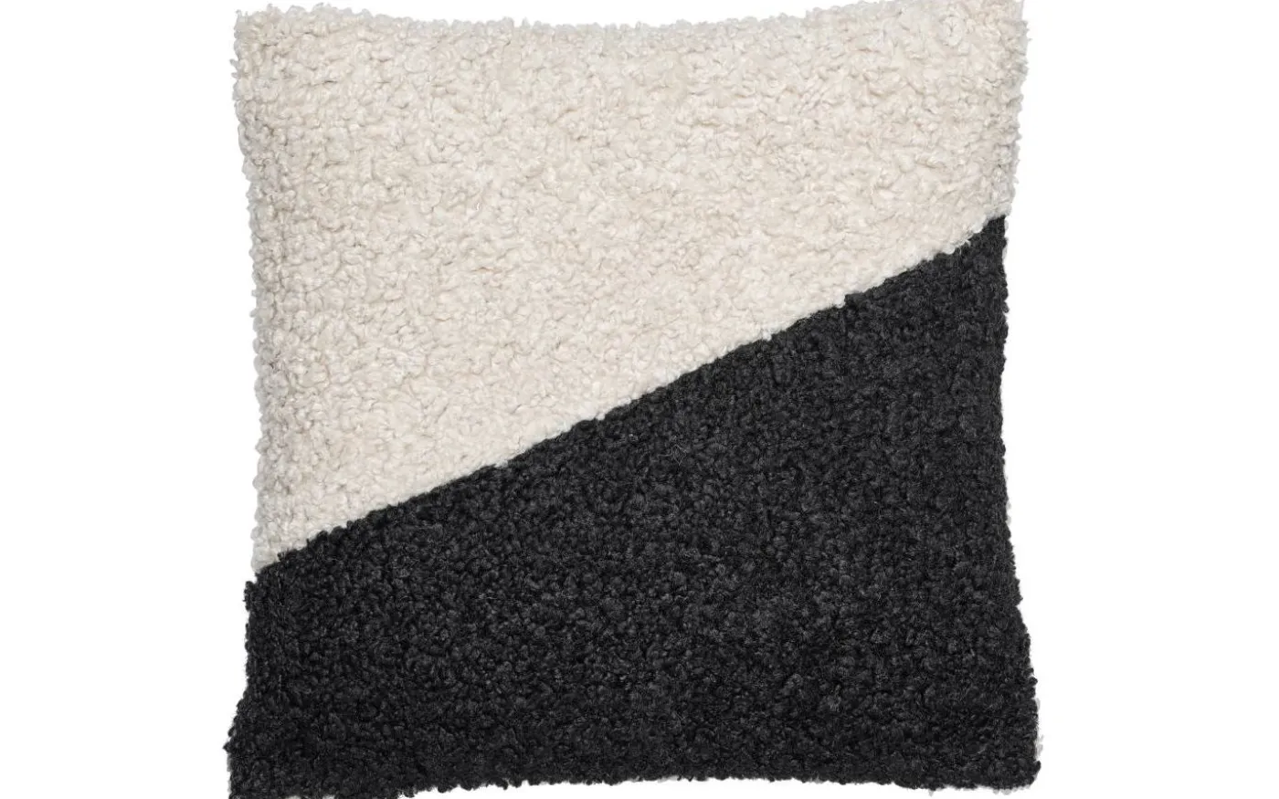 Teddy Kuddfodral Svart 45x45cm